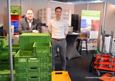 Vincent Wesseldijk en Peter Roeterd van Schiphorst, een bedrijf dat o.a. bekend is van het beroemde klapkrat, waarvan het op jaarbasis miljoenen produceert